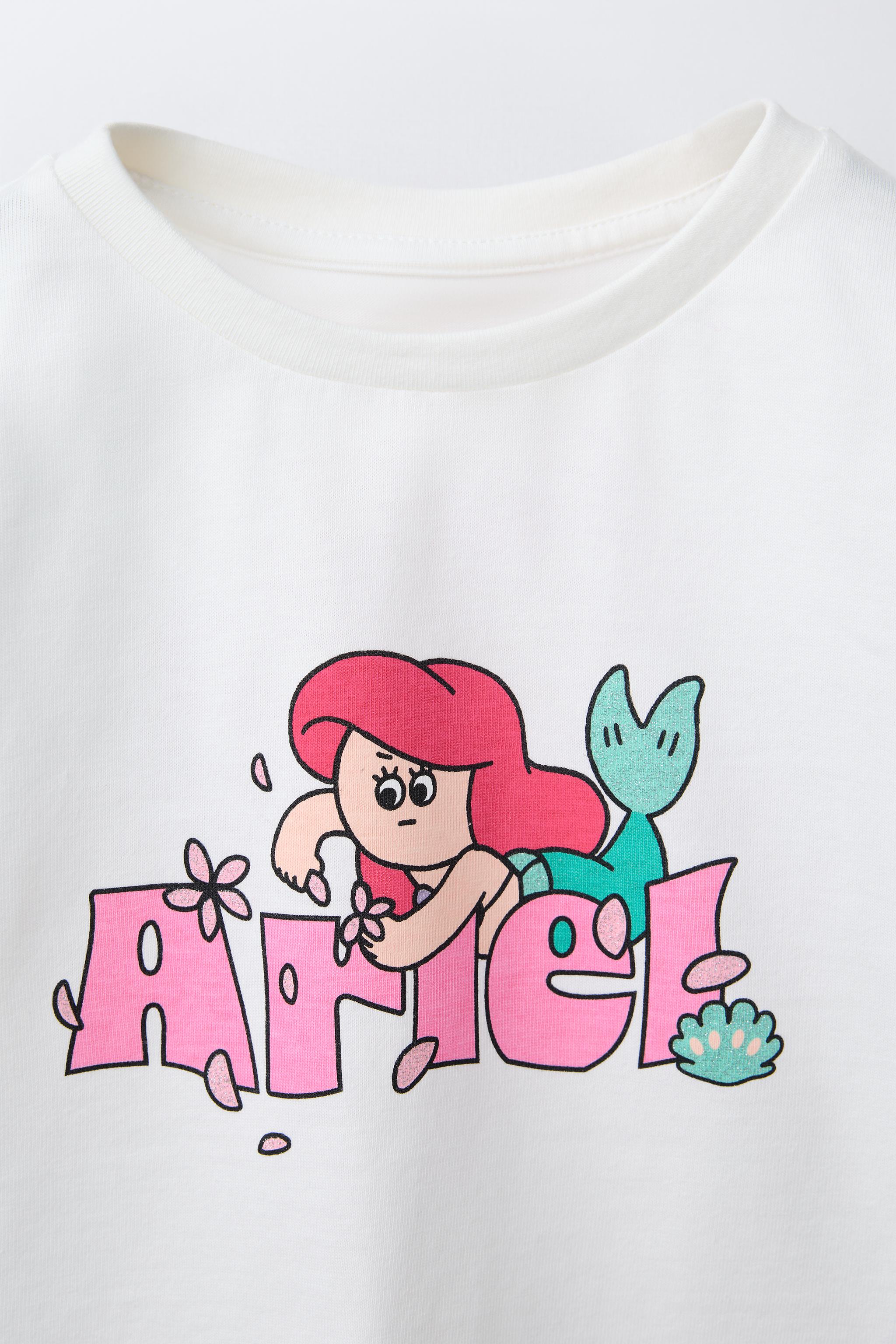 T-SHIRT IMPRIMÉ ARIEL PRINCESSES © DISNEY